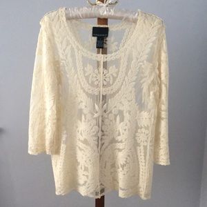 Cynthia Rowley Lace Top